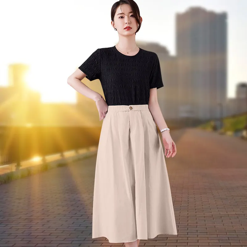 Kele Coco Casual Long Skirt Women's-12