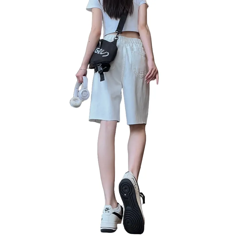 Kele Coco Denim Shorts Unisex-6