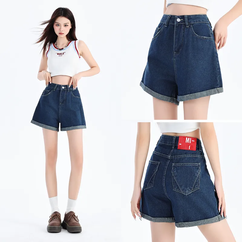 Kele Coco Denim Shorts Women's-5