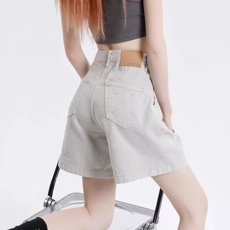 Kele Coco Denim Shorts Unisex-2