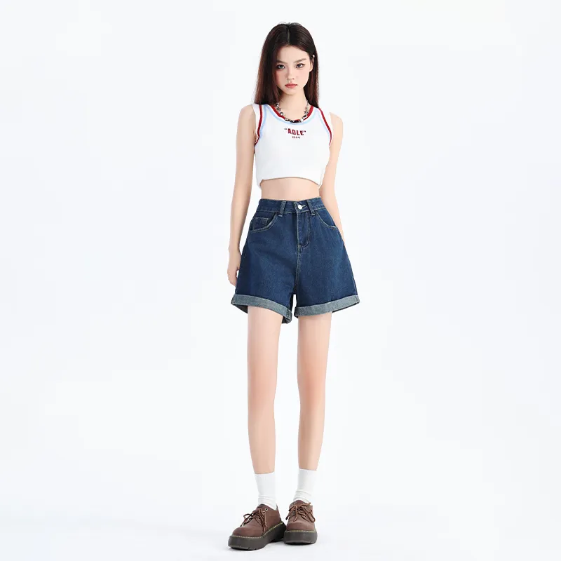 Kele Coco Denim Shorts Women's-4