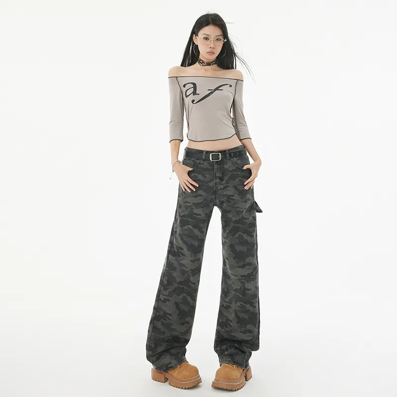 Kele Coco Jeans Unisex Camouflage-4