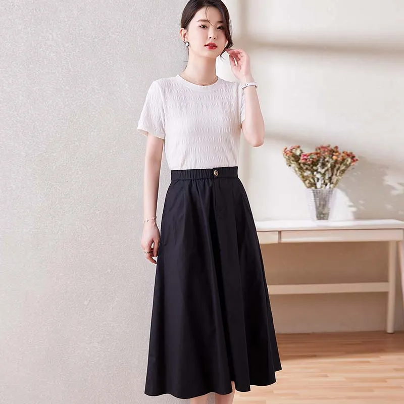 Kele Coco Casual Long Skirt Women's-8