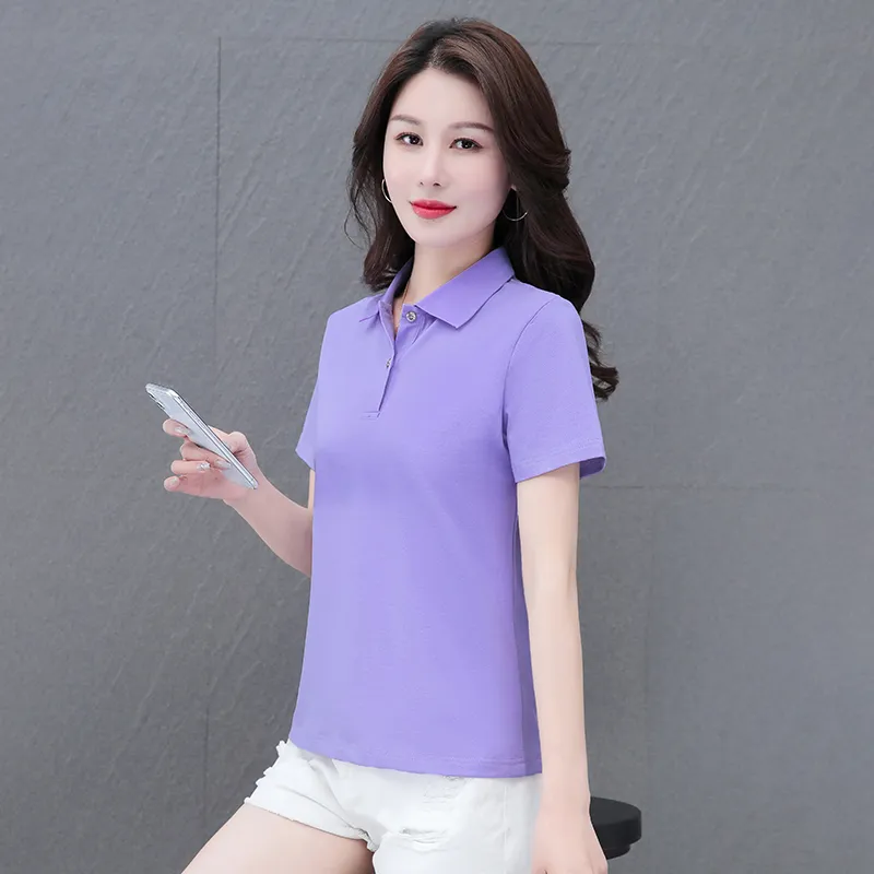 Kele Coco Polo Shirt Women's Purple-3