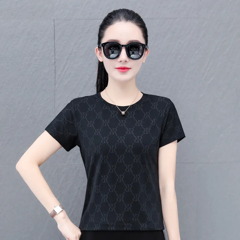 Kele Coco Drop Shoulder Sleeve T Shirt Women's-4