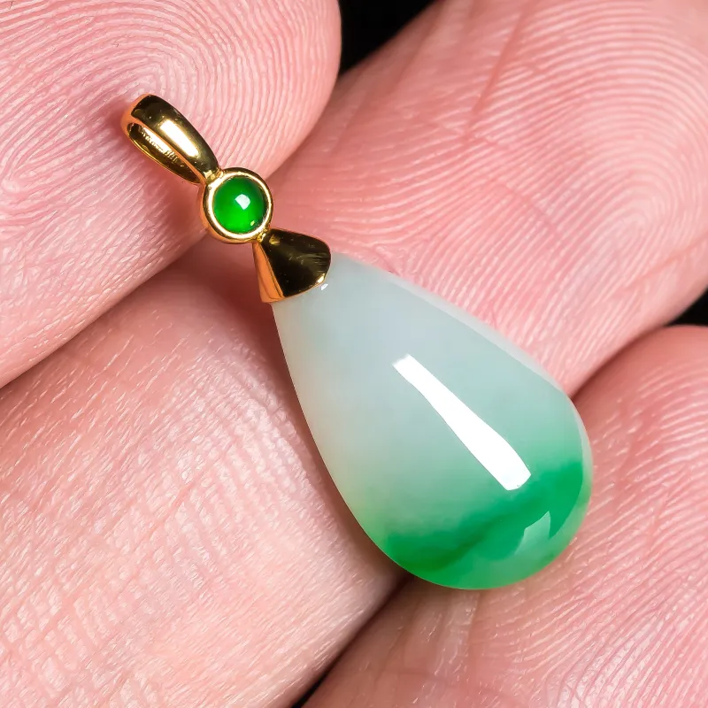 LIYUFU Ice Glutinous Jadeite Pendants Unisex-4