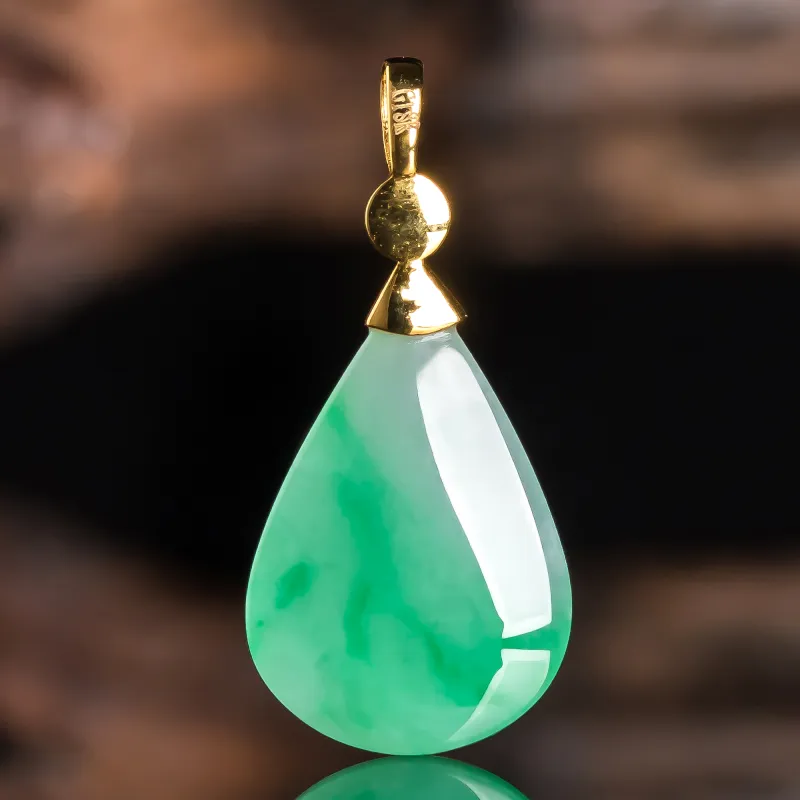 LIYUFU Ice Glutinous Jadeite Pendants Unisex-3