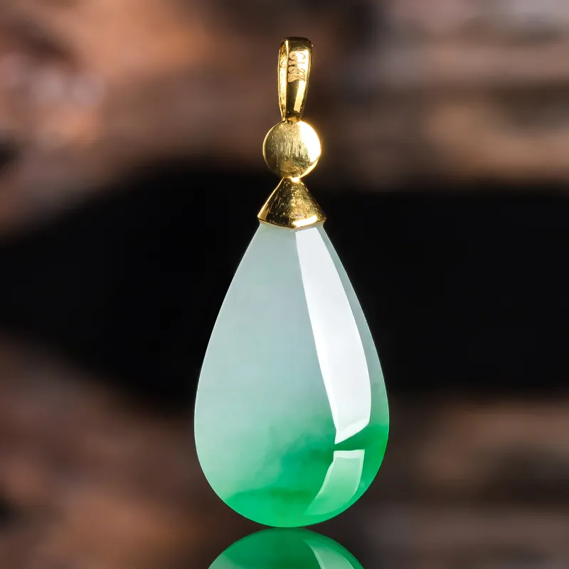 LIYUFU Ice Glutinous Jadeite Pendants Unisex-3