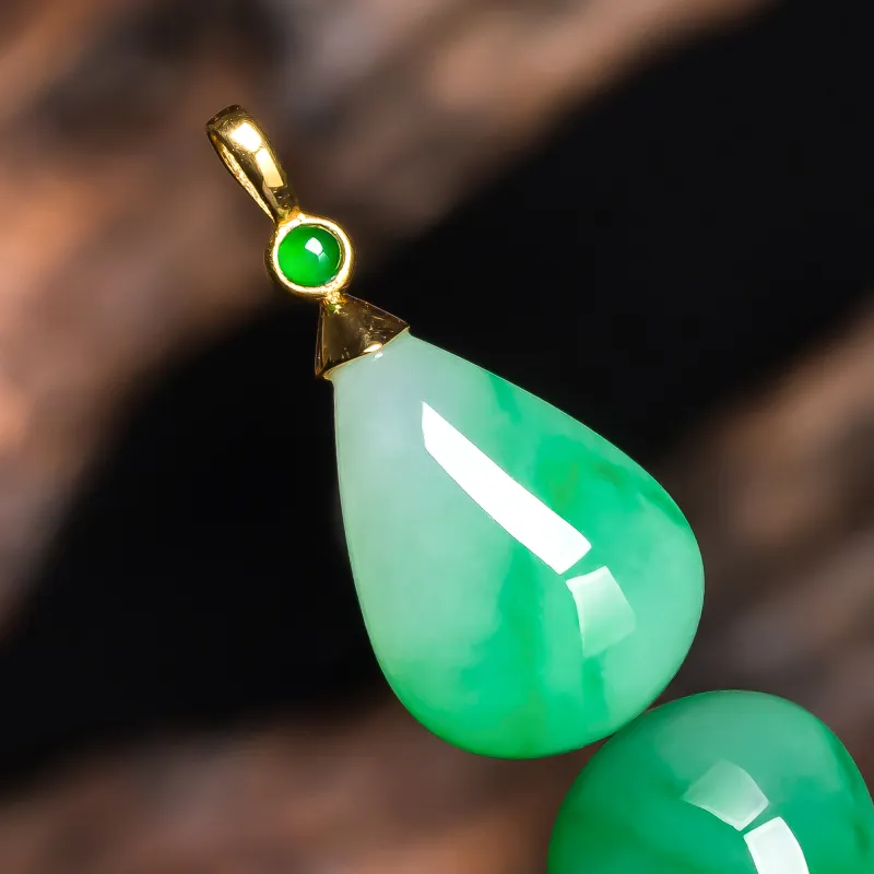 LIYUFU Ice Glutinous Jadeite Pendants Unisex-1