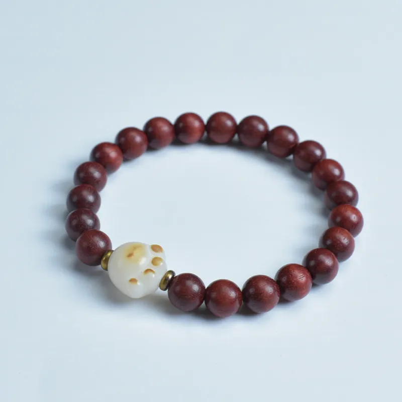 WJT Bloodwood Wooden Bracelets Unisex-4