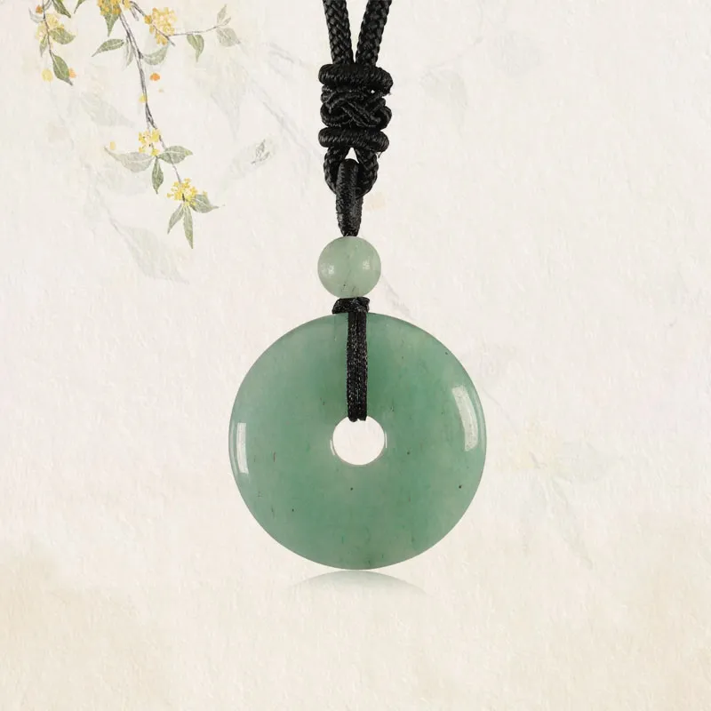 WJT Aventurine Necklaces Unisex-2