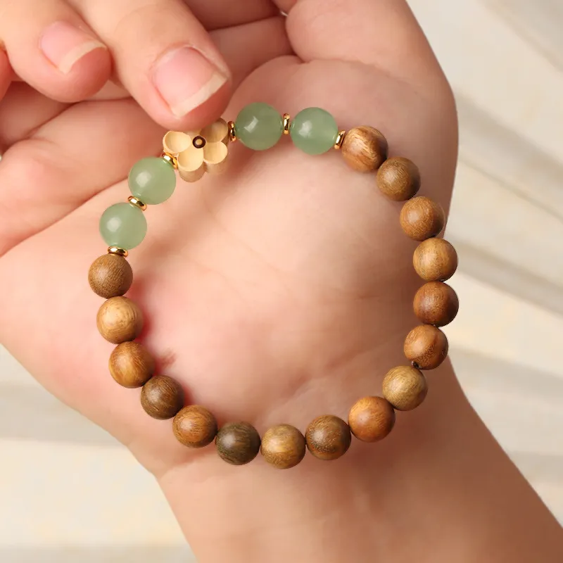 WJT Barbie Sandalwood Wooden Bracelets Unisex-3