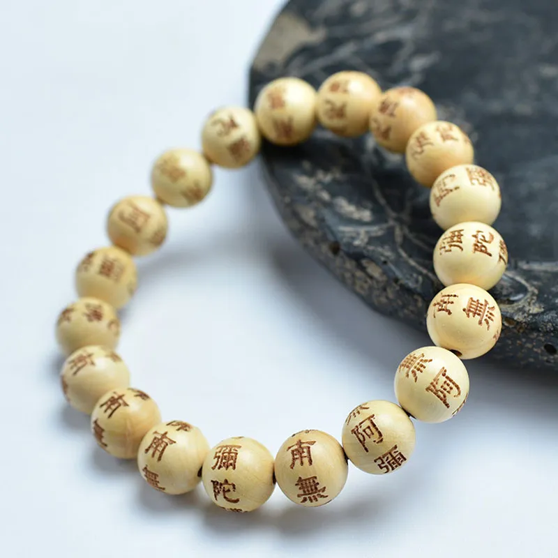 WJT Boxwood Wooden Bracelets Unisex-3