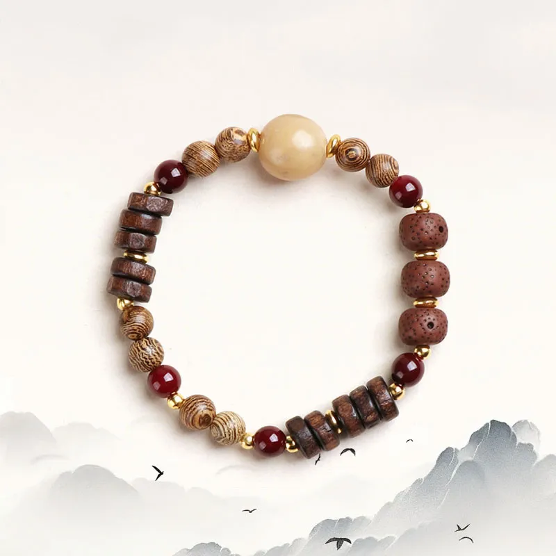 WJT Redwood Wooden Bracelets Unisex-2