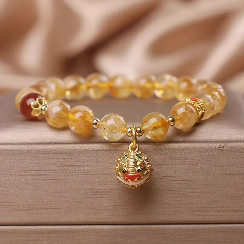 WJT Colored Glaze Jade Bracelets Unisex-3