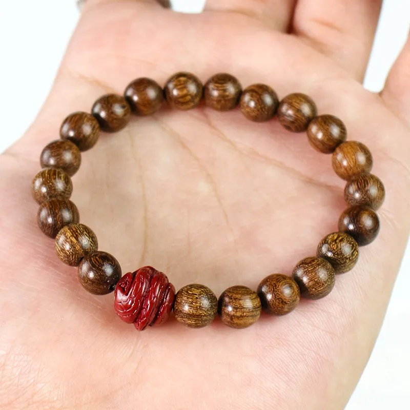 WJT Golden Sandalwood Bracelets Unisex-1