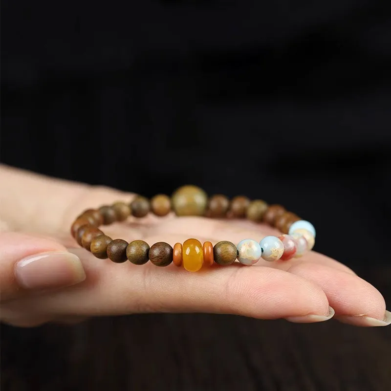 WJT Green Sandalwood Bracelets Unisex-2