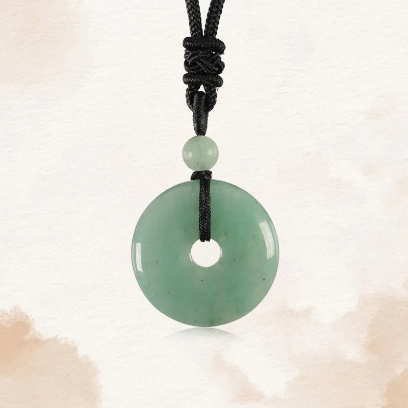 WJT Aventurine Necklaces Unisex-1