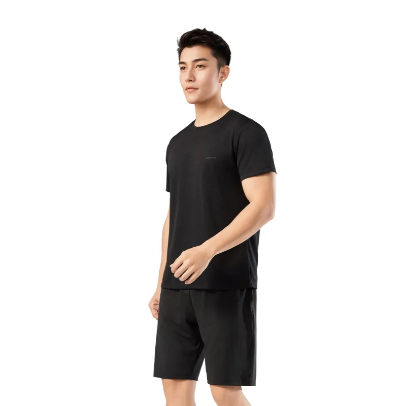 MESUCA Workout Clothing Men's Black-5