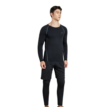 MESUCA Workout Clothing Men's Black
