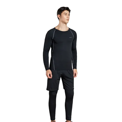 MESUCA Workout Clothing Men's Black