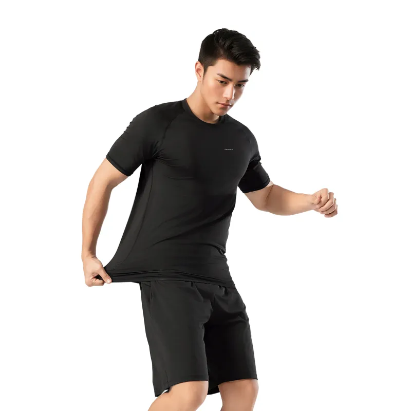 MESUCA Workout Clothing Men's Black-6