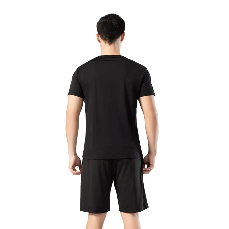 MESUCA Workout Clothing Men's Black-6