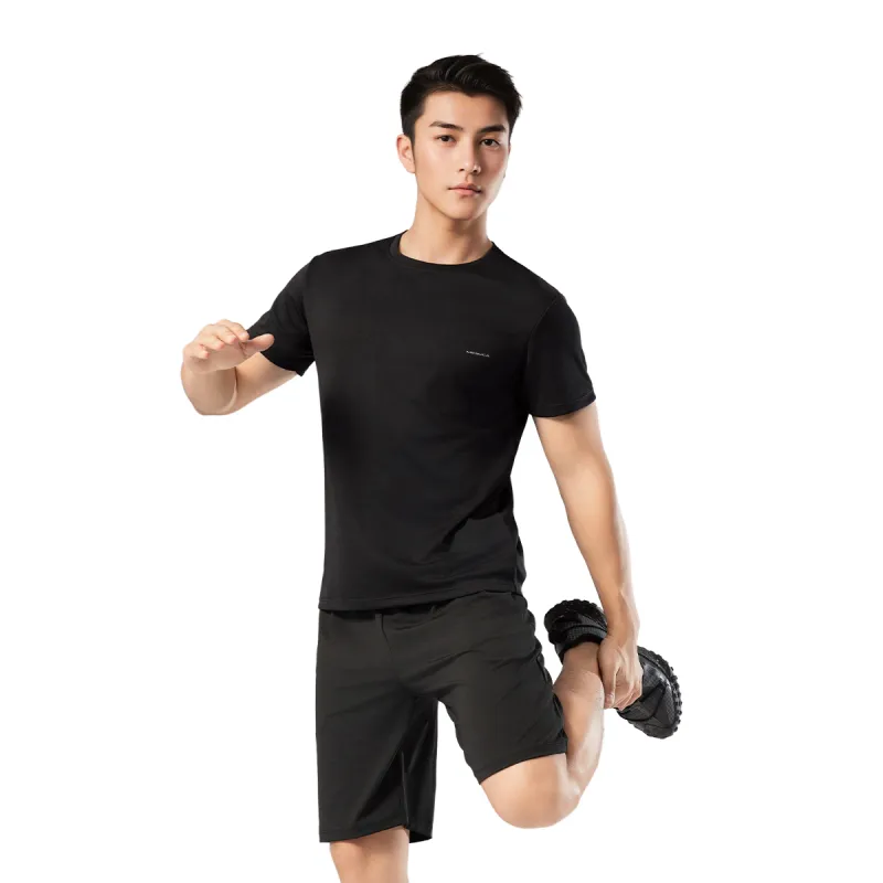 MESUCA Workout Clothing Men's Black-4