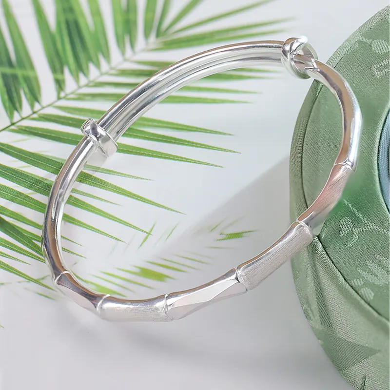 KING TAI SANG 999 Fine Silver Bangles Women's-1