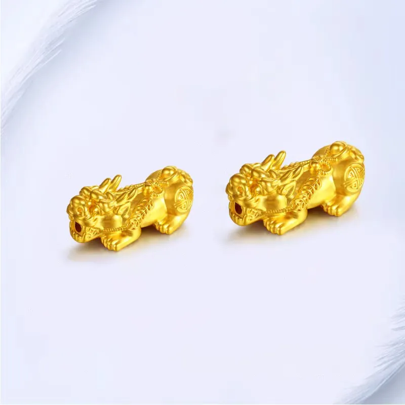 KING TAI SANG Chinese Auspicious Animal Lucky Bead Good Luck YK988B-4 Solid Gold Fixed Price Bracelets Unisex-1