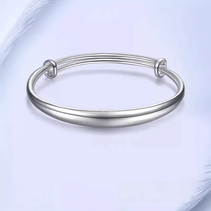KING TAI SANG S999 Fine Silver Bangles Women's-1