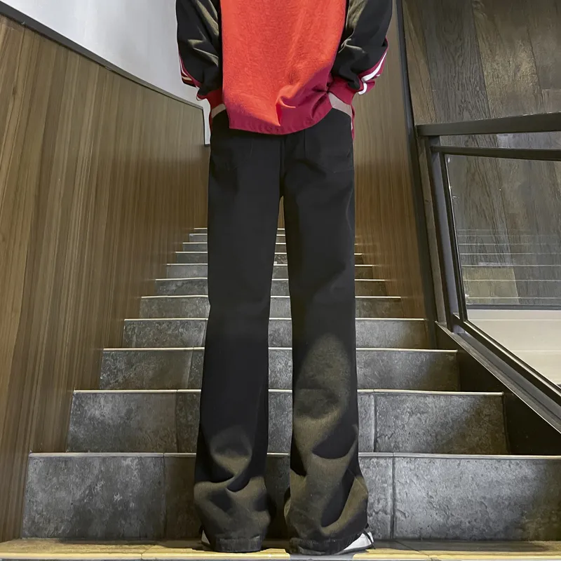 TOUHAOQINGNIAN Jeans Unisex-6
