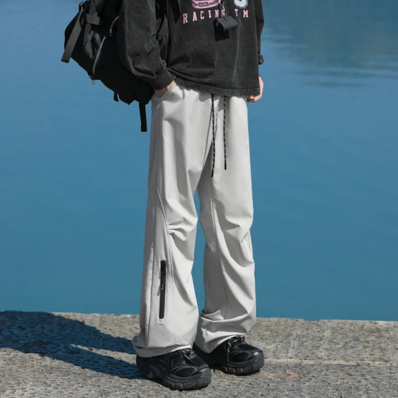 TOUHAOQINGNIAN Casual Pants Unisex-11