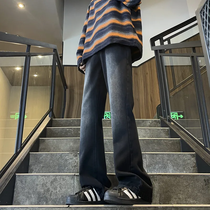 TOUHAOQINGNIAN Jeans Unisex-20