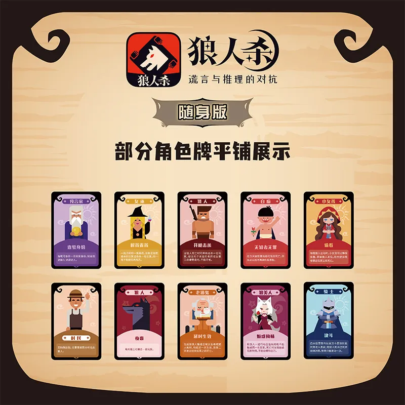 LANGRENSHA 'Game Card' For 'The Blackout Game Please Close Your Eyes When It Gets Dark' Pocket Edition Board Games-4