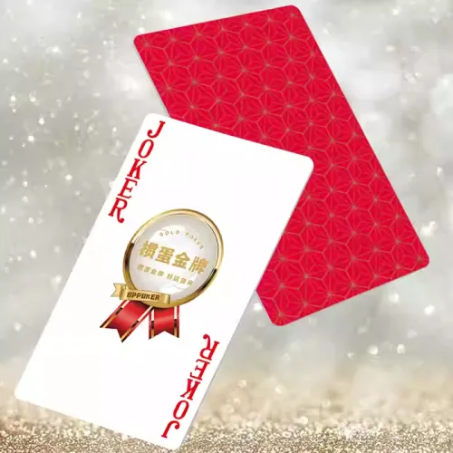 GPPOKER Eggshell Gold Medal Maillard Style Color Series Poker Cards