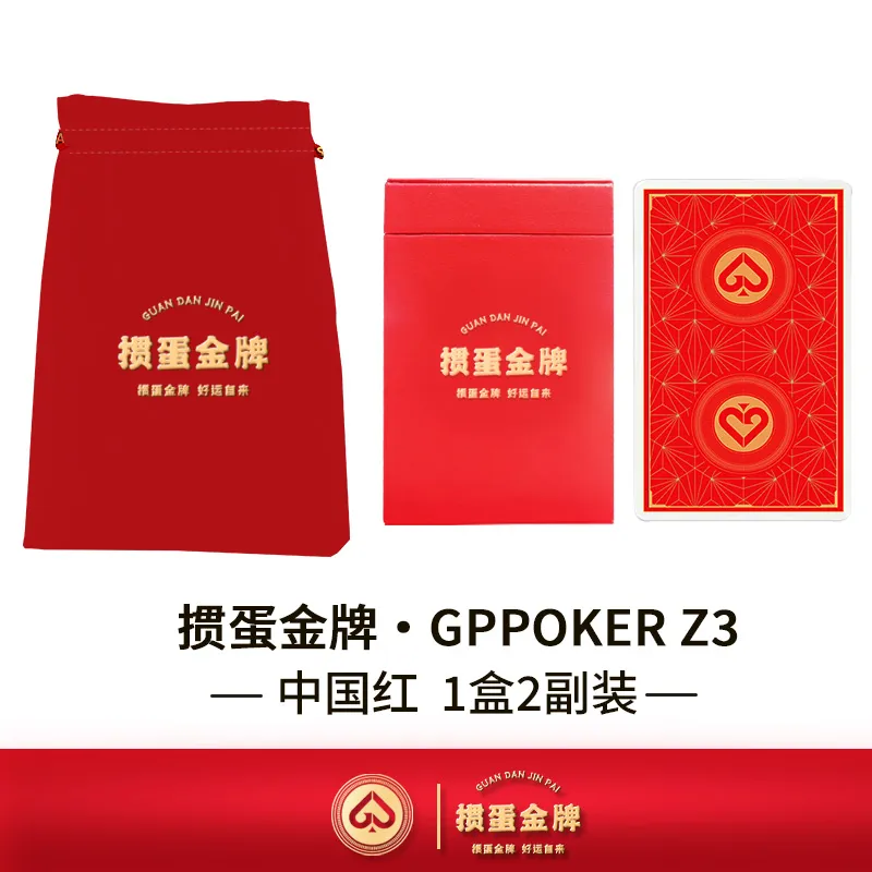 GPPOKER Knockout Gold Medal Z3 Poker Cards-4