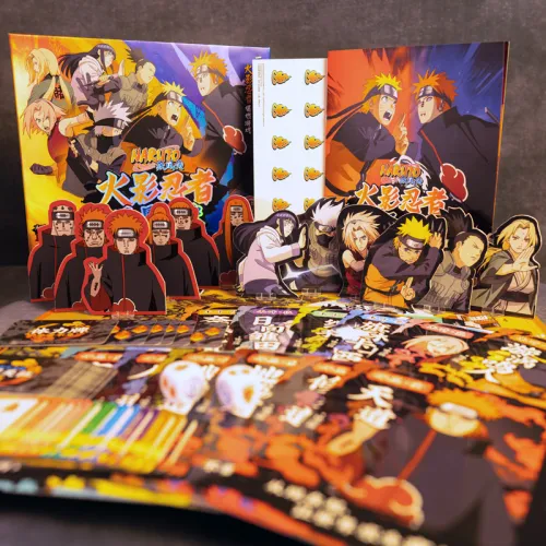 K DEYOUXI Naruto Shippuden, Storm Duel Multiplayer Card, Dual Camp Strategy Battle Board Games
