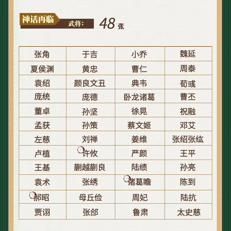 Card Card Board Games Legends Of The Three Kingdoms  Limitless Fame Of A Great General Board Games-4