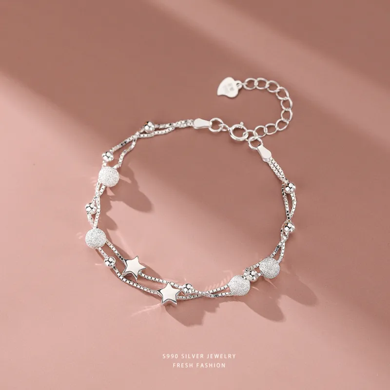 MONI JEWELLERY S990 Fine Silver Bracelets Women's-2