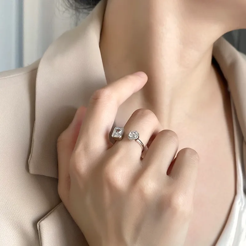 MONI JEWELLERY S925 Silver Rings Women's-3