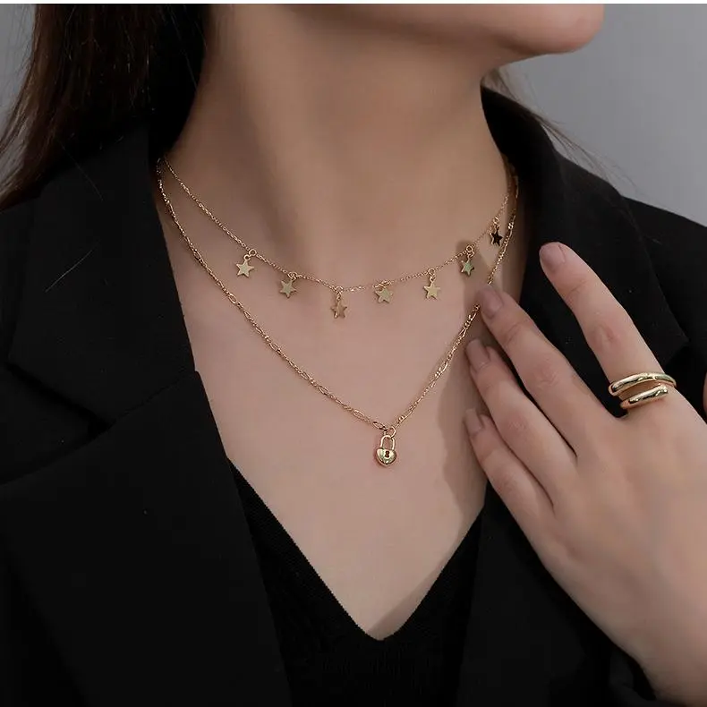MONI JEWELLERY S925 Silver Necklaces Women's-2