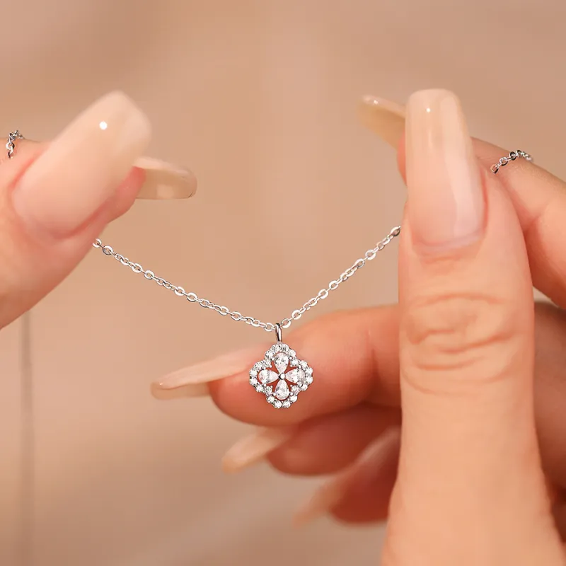 MONI JEWELLERY S925 Silver Necklaces Women's-4