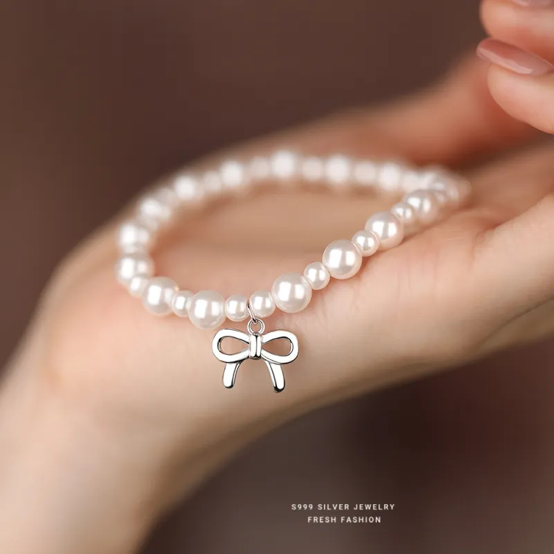 MONI JEWELLERY S999 Silver Bracelets Women's-4