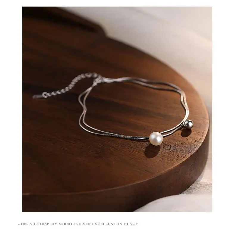 MONI JEWELLERY S925 Silver Anklets Women's-2
