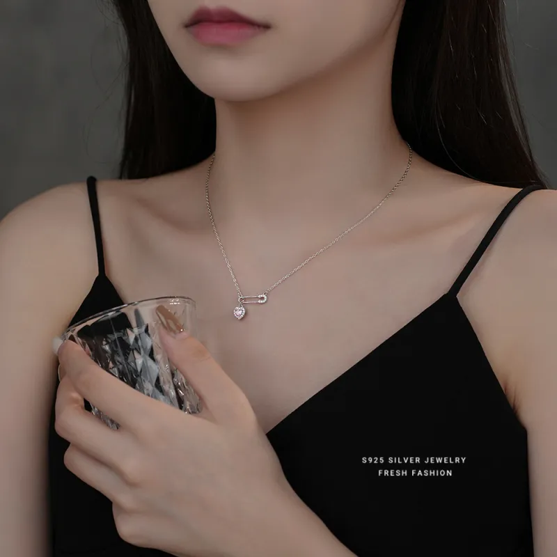 MONI JEWELLERY S925 Silver Necklaces Women's-3