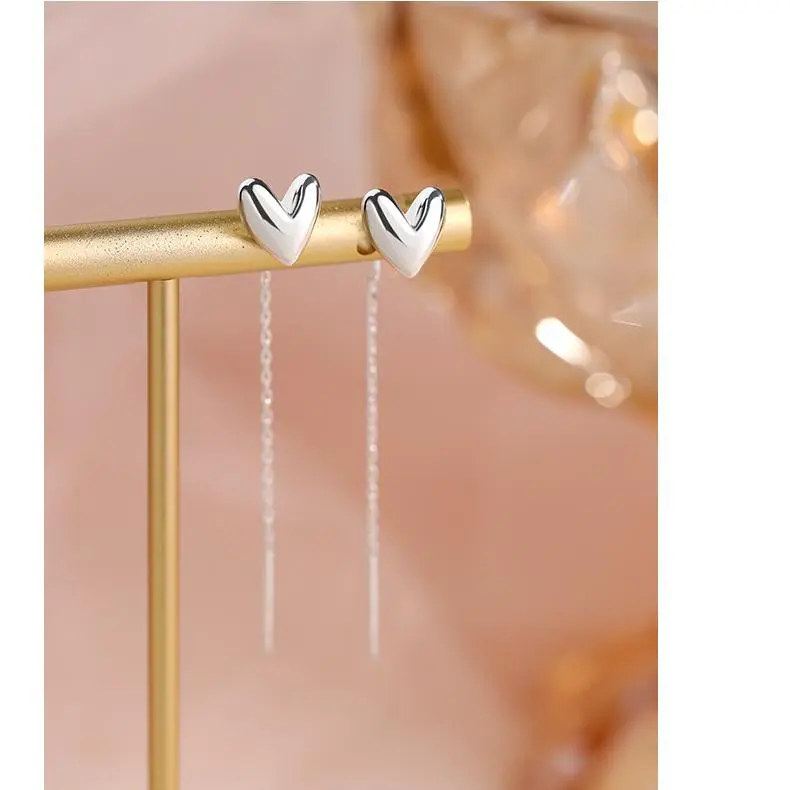 MONI JEWELLERY S999 Fine Silver Drop Earrings Women's-3