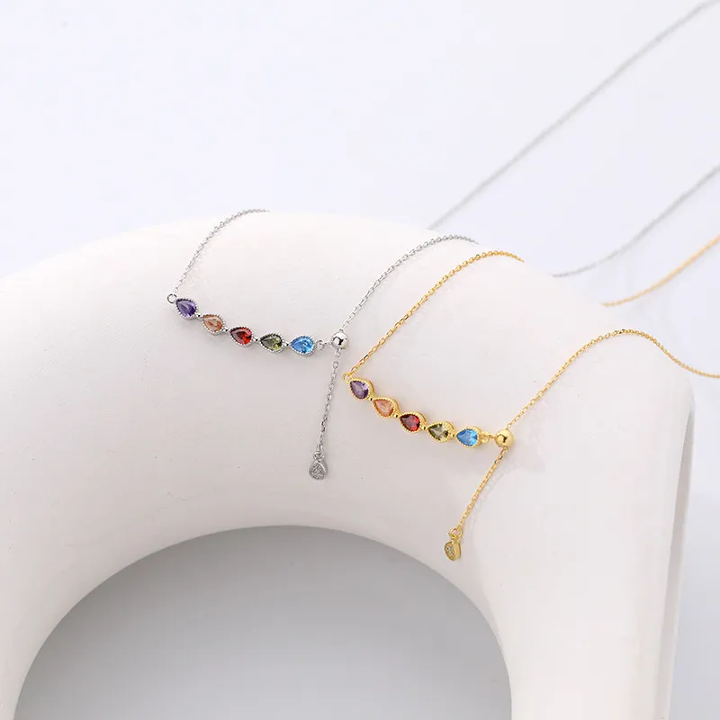 MONI JEWELLERY S925 Silver Necklaces Women's-2