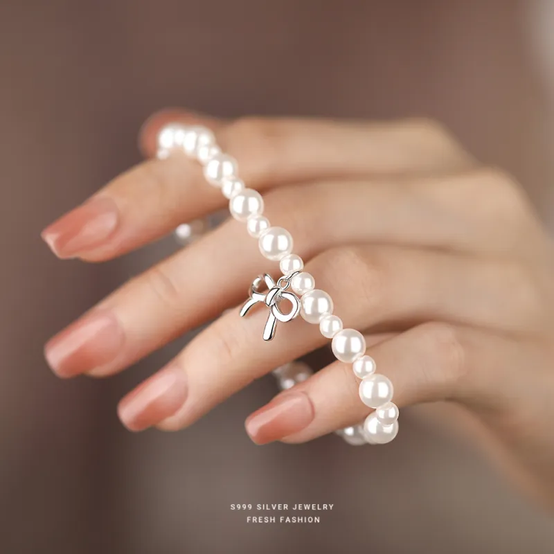 MONI JEWELLERY S999 Silver Bracelets Women's-5