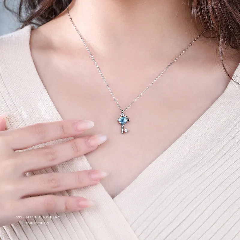 MONI JEWELLERY S925 Silver Necklaces Women's-3